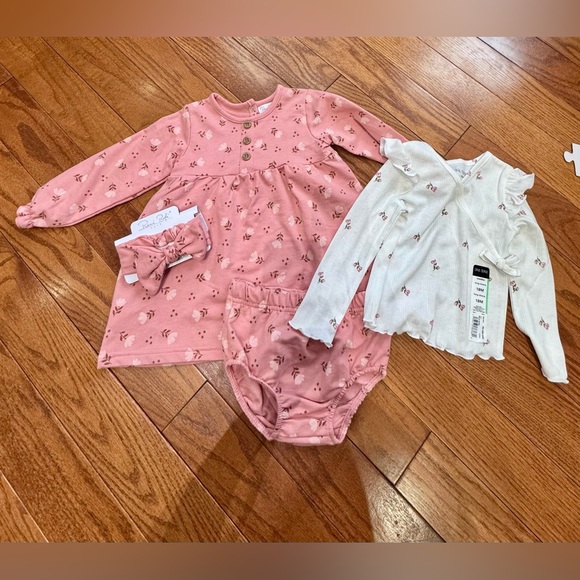 Rene Rofe Other - Rene Rofe Pink Floral Baby Outfit